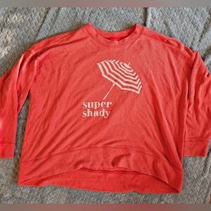 Super Shady Ladies Red Top